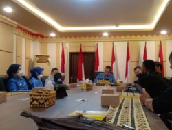 Pengurus SMSI Lampung Audensi dengan Sekdaprov