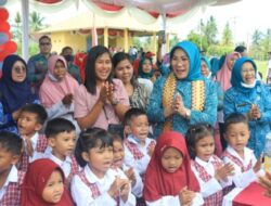 TP PKK Provinsi Lampung, Lanjutkan Kunker di Kampung Banjar Dewa, Tuba