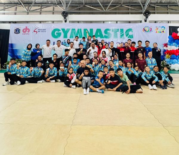 Lampung Juara Umum Gymnastics Jakarta Open 2025,