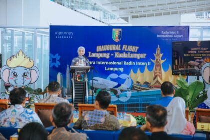 Bandara Radin Inten II Bangkit, Rute Internasional Lampung–Kuala Lumpur Resmi Dibuka