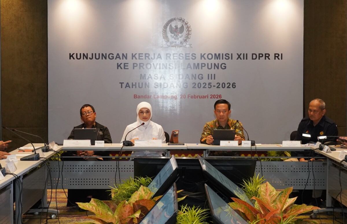 Pemprov Lampung Bersama Komisi XII DPR RI Bahas Pemanfaatan Energi di Provinsi Lampung