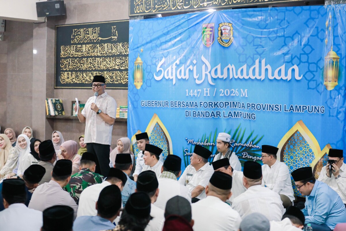 Safari Ramadan di Bandar Lampung, Gubernur Mirza Ajak Warga Perkuat Gotong Royong