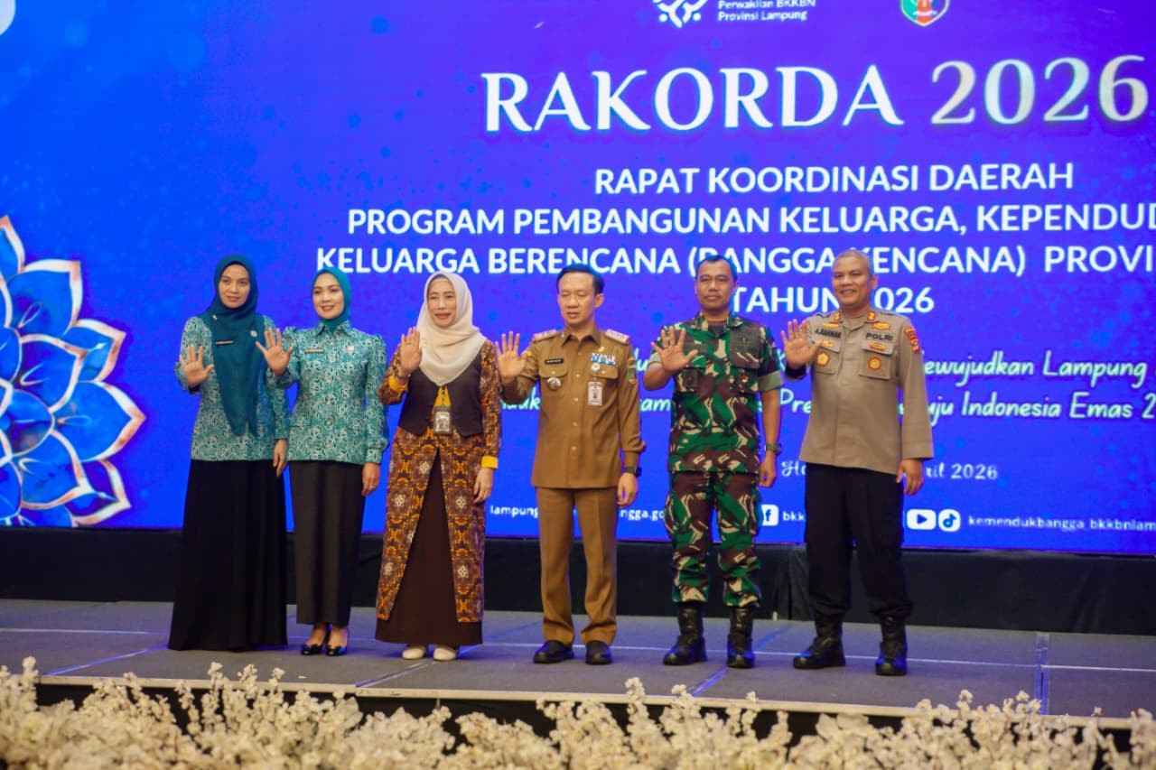 Pemprov Lampung Raih Apresiasi BKKBN atas Keberhasilan Susun PJPK Berkualitas 2025