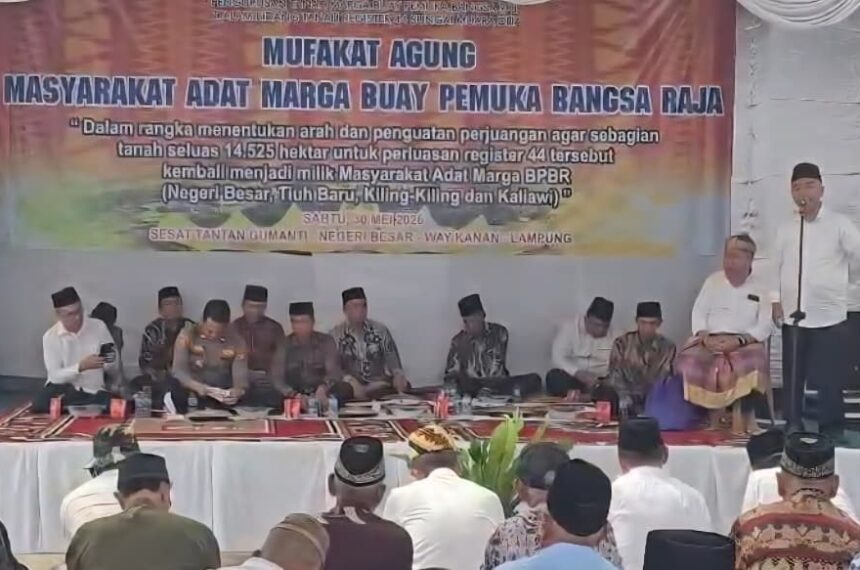Marga Buay Pemuka Bangsa Raja Negeri Besar Persoalkan Perluasan Register 44 Sungai Muara Dua