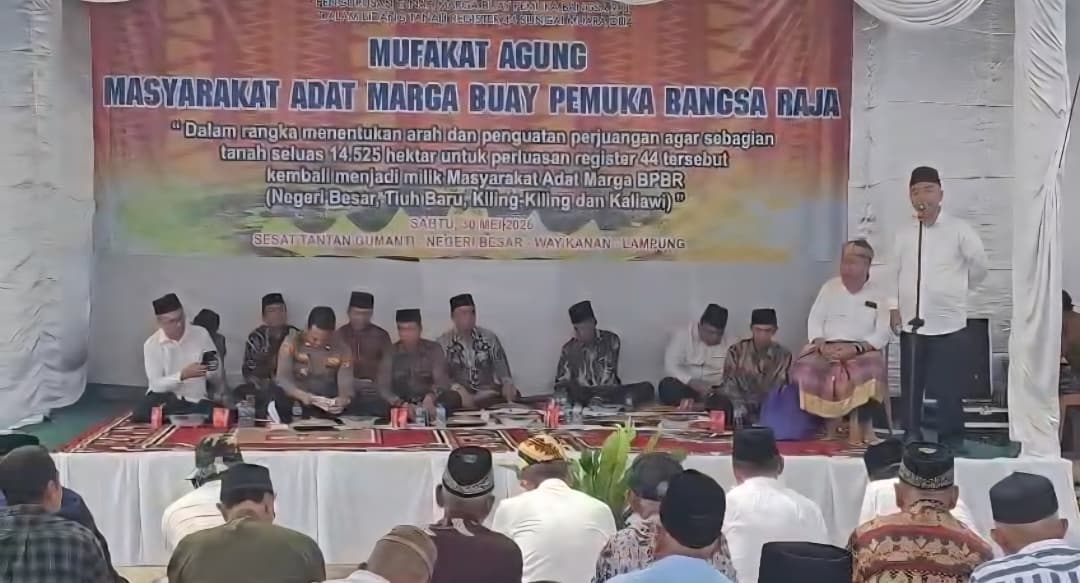 Marga Buay Pemuka Bangsa Raja Negeri Besar Persoalkan Perluasan Register 44 Sungai Muara Dua
