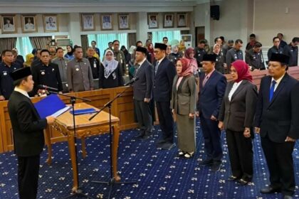 BPKAD Lampung Dipimpin Wajah Baru, Mirza Irawan Resmi Dilantik