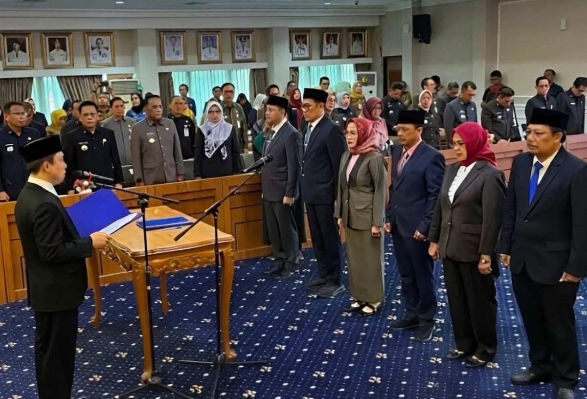 BPKAD Lampung Dipimpin Wajah Baru, Mirza Irawan Resmi Dilantik