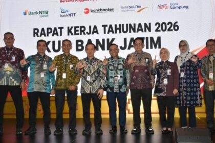 Bank Lampung Perkuat Sinergi KUB, Hadiri Raker Tahunan Bersama Bank Jatim