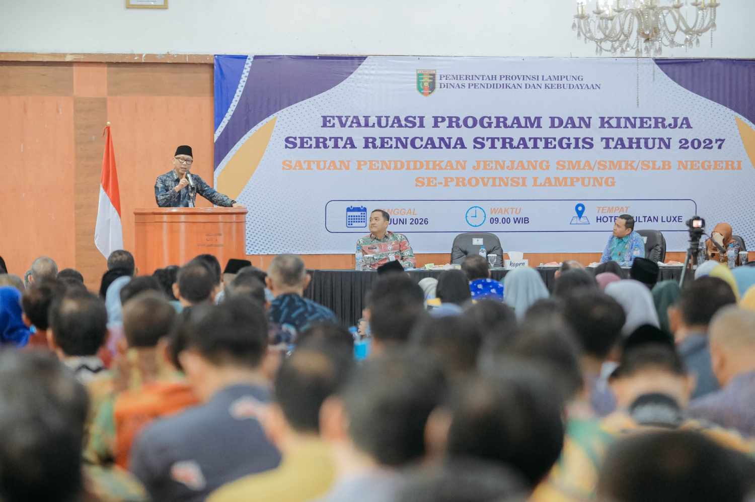 Gubernur Mirza: Masa Depan Lampung Ditentukan Pendidikan di Ruang Kelas