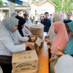 Pemprov Lampung Intervensi Harga Pangan Lewat Pasar Murah di Lampung Barat
