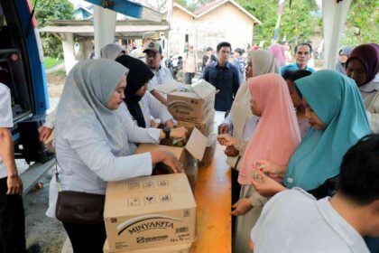 Pemprov Lampung Intervensi Harga Pangan Lewat Pasar Murah di Lampung Barat