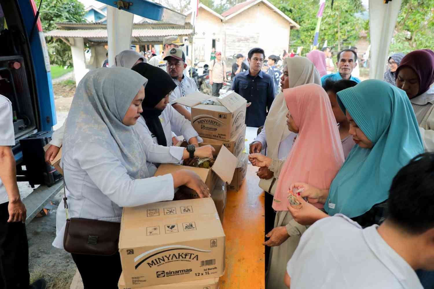 Pemprov Lampung Intervensi Harga Pangan Lewat Pasar Murah di Lampung Barat