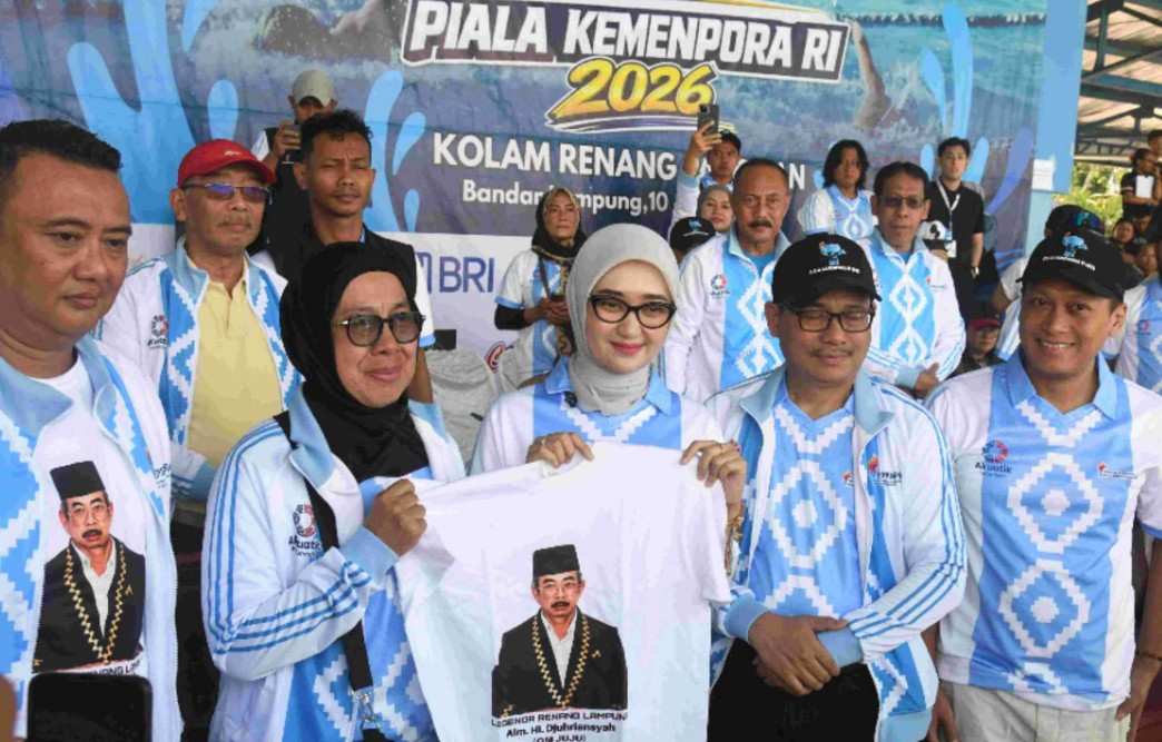 Kejuaraan Renang Piala Kemenpora RI 2026 Resmi Dibuka, DPRD Lampung Dorong Lahirnya Atlet Berprestasi