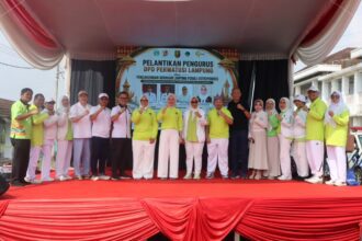 Gerakan Lampung Peduli Osteoporosis Dicanangkan, Jihan Dorong Pola Hidup Sehat