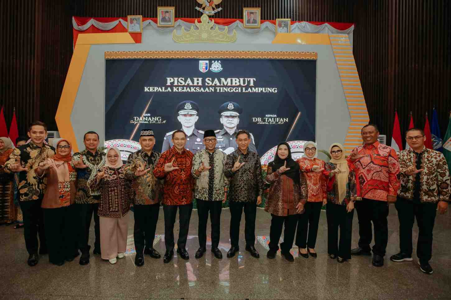 Mirza Sambut Kajati Baru Lampung, Tegaskan Pentingnya Kolaborasi Kawal Pembangunan