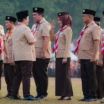 Jihan Nurlela Terima Lencana Karya Bakti Pramuka di Hari Pramuka ke-65