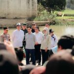 Wapres Gibran Tinjau Pembangunan Jembatan Way Bungur Senilai Rp96,8 Miliar