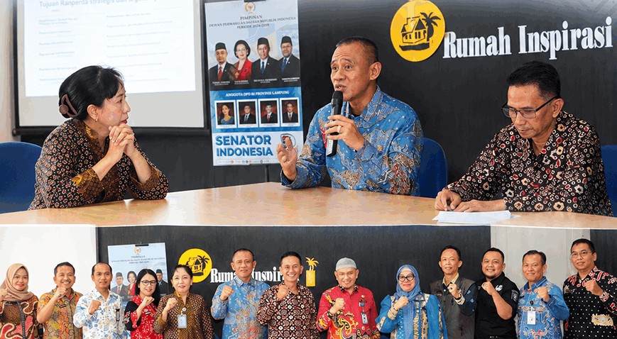 Evaluasi Propemperda, DPRD Lampung Libatkan DPD RI dan Pemerintah Daerah