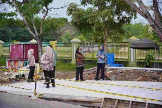 Pemkot Bandar Lampung Benahi Jalan dan Trotoar di Sejumlah Kecamatan