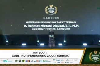 BAZNAS RI Anugerahi Mirza Penghargaan Gubernur Pendukung Zakat Terbaik